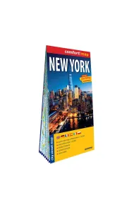 New York city street map 1:75 000 laminat 2025