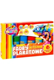 Otocki Farby plakatowe w tubie 6 x 30 ml