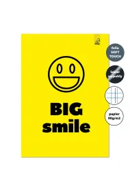 EV-Corp Zeszyt A4 32k.w kratk� z marginesem Big Smile 90g