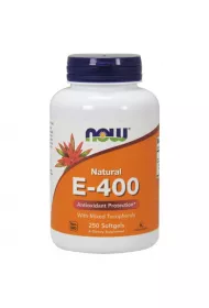 Now Foods Witamina E 400 IU Suplement diety 250 kaps.