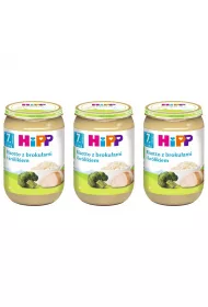 Hipp Risotto z brokuami i krlikiem po 7. miesicu zestaw 3 x 220 g