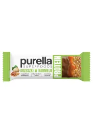 Purella Protein bar baton proteinowy orzeszki w karmelu 45 g