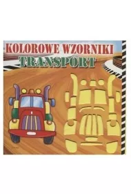Ksi��eczka kolorowe wzorniki transport