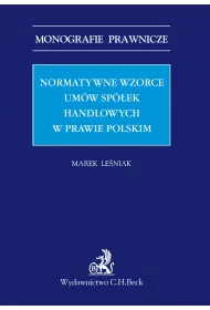 eBook Normatywne wzorce umw spek handlowych w prawie polskim pdf