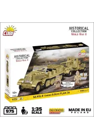 Historical Collection WWII SD.KFZ.8 Towing8,8cm Flak36 975 kl.