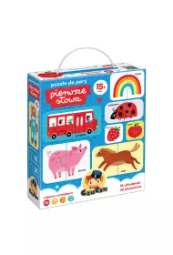 CzuCzu Puzzle do pary Pierwsze sowa 18m+ Bright Junior Media