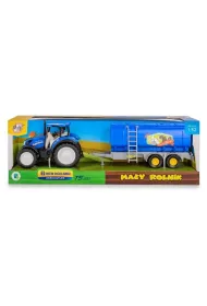 Traktor New Holland T5 z cystern� na mleko 1:32 Daffi