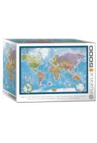 Puzzle 5000 World Map 8520-5890 Eurographics