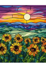 Ideyka Malowanie po numerach - Pole s�onecznik�w 40x50cm