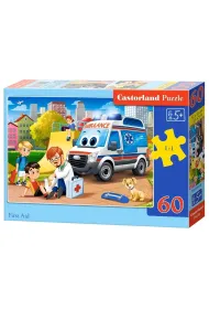 Puzzle 60 el. Pierwsza pomoc Castorland