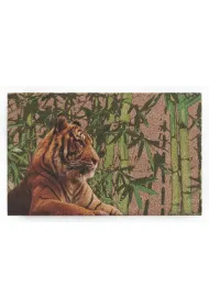 Wycieraczka kokosowa z nadrukiem 40x60cm Tygrys
