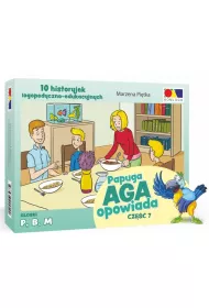 Historyjki obrazkowe. Papuga Aga opowiada cz.7
