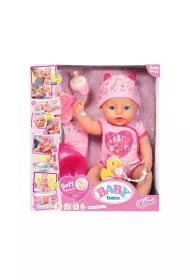BABY born - Lalka interaktywna Soft Touch Dziewczynka 43 cm Zapf