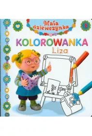 Ma�a dziewczynka. Kolorowanka. Liza