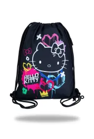 Patio Worek na buty Hello Kitty Beta Black Neon