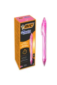 Paczka D�ugopis �elowy r�owy BIC Intensity Quick Dry  12szt.