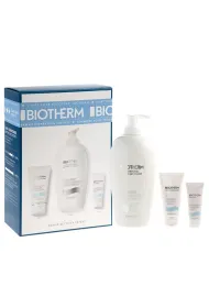 Biotherm Zestaw Lait Corporel Balsam do cia�a + Lait De Douche Mleczko do mycia + Biomains Krem do r�k 400 ml + 50 ml + 20 ml