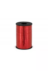 PartyDeco Wst��ka plastikowa czerwona 5mm x 225m