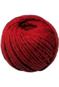 Ziemia Obiecana Sznurek bawe�niany czerwony 1.5mm x 50m