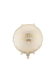 PartyDeco Balon foliowy pastylka 35x35cm