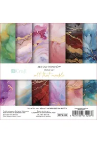 dpCraft Zestaw papier�w 15,2x15,2 24 kartki