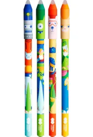 Happy Color D�ugopis wymazywalny COOL GANG, 0.5 mm, niebieski