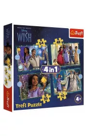 Puzzle 4w1 - Marzenia si� spe�niaj� (35+48+54+70 el.) Trefl