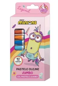 Pastele olejne Jumbo Minionki 12 kolor�w