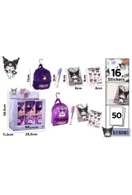 Mp Main Paper Zestaw do pisania w etui miniplecak Kuromi MIX