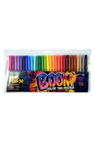 Koh-I-Noor Flamastry BOOM 30 kolor�w