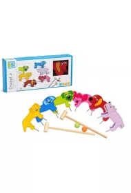 BS toys drewniany zestaw do gry krykieta zwierz�ta Pro Kids
