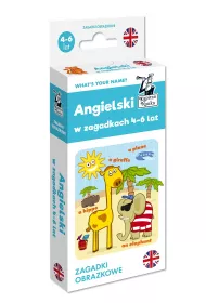 Angielski 4-6 lat. Zagadki obrazkowe. Kapitan Nauka