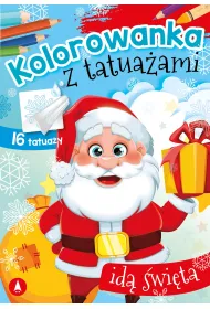Kolorowanka z tatua�ami. Id� �wi�ta