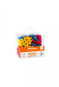 Klocki konstrukcyjne Mini Waffle 35 element�w MARIOINEX 902110