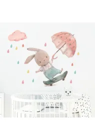 Naklejki na �cian� do pokoju dziecka kr�liczek