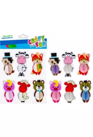 Craft with Fun Ozdoba naklejki zwierz�tka