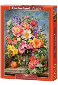 Puzzle 1000 el. June Flowers in Radiance Castorland