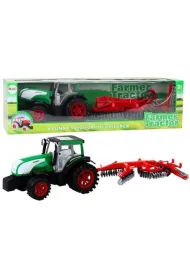Traktor ci�gnik z przyczep� LeanToys