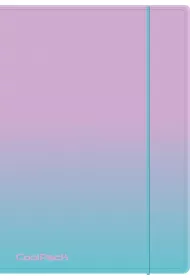 Teczka na gumk A4 Coolpack Gradient Blueberry