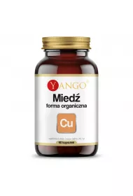 Yango Mied organiczna Cu Suplement diety 90 kaps.
