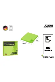 Mp Main Paper Karteczki samoprzylepne 75x75mm 80K zielone