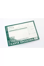 Michalczyk i Prokop Karta Drogowa. Samoch�d ci�arowy A4 SM/102-numerowany A4