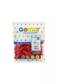 Godan Balony pastelowe czerwone 10 szt.