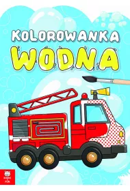 Kolorowanka wodna pojazdy