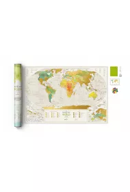 Mapa zdrapka - Travel Map Geography World