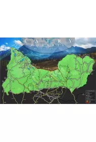 Mapa Zdrapka - Tatry polskie