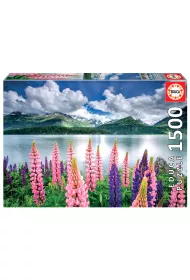 Puzzle 1500 el. Jezioro Sils/Szwajcaria Educa