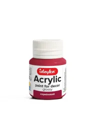 Ideyka Farba akrylowa Karmin 20ml