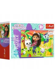 Puzzle 20 el. miniMAXI Kolorowy dzie� Gabby 3 TREFL