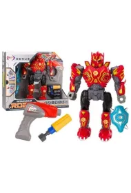 Robot do skr�cania �wiat�a d�wi�k czerwony LeanToys